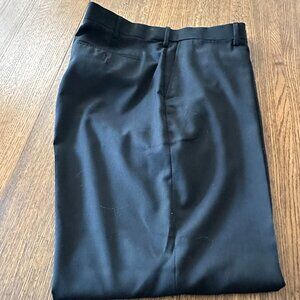Navy blue men's slacks
